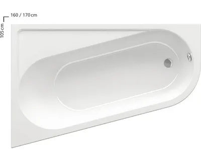 Obrázok produktu pre RAVAK: Vana CHROME 160/170x105 L/P, CA51000000 Pohovka 160×105 cm