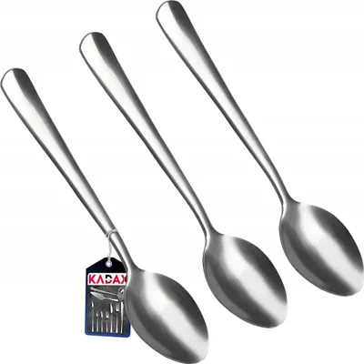 Image de KADAX, set de 3 cuillères à thé et à café, cuillère en acier