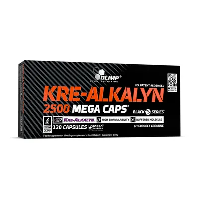 Zdjęcie produktu dla Olimp Kre-Alkalyn 1500 1250 Mg Mega Caps 120 Kapsułek