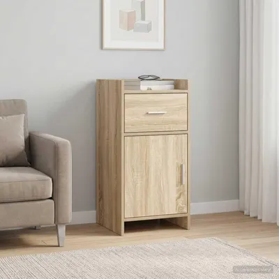 Obrázok produktu pre Komoda vidaXL z dubového dreva Sonoma, 40 x 36 x 80 cm, drevotrieska