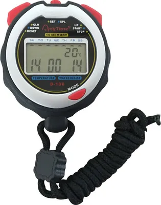 Produktbild von Tragbare laufende Stoppuhr Sportzähler Alarm Schiedsrichter Chronograph Digital Timer