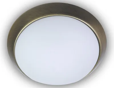 Produktbild von Niermann 3x E27 Deckenleuchte Opal matt Glas, Altmessing, 50cm,  Germany