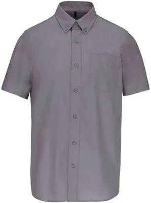 Produktbild von Kariban Herren Oxford Kurzarmhemd
