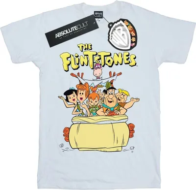 Obrázek produktu pro The Flintstones - Pánské tričko "The Ride" BI25302 (3XL) (Bílá)