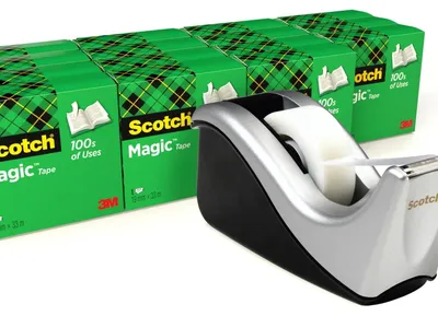 Image de Scotch Ruban Adhésif Magic 810 - 16 Rouleaux 19 Mm X 33 M + Distributeur - Transparent Mat Inscriptible