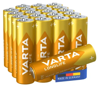 Produktbild von VARTA Longlife AA 20er Blister Batterien