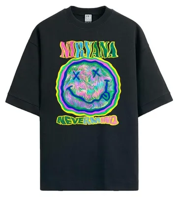Produktbild von Nirvana T-Shirt Herren Amplified Collection - Scribble schwarz S