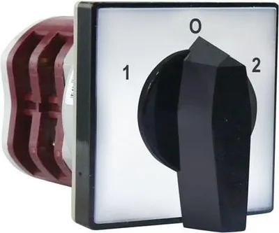 Obrázok produktu pre Vačkový spínač 1-0-2 2P 10A pre zapustený 4G10-52-U 63-840341-011