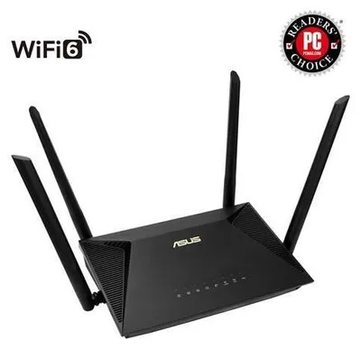 Obrázok produktu pre Asus ASUS RT-AX53U WiFi router WiFi 6, 3x GLAN, 1x GWAN, USB