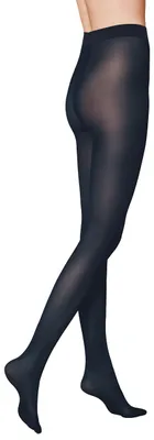 Produktbild von KUNERT Damen Strumpfhosen Satin Look 40 semi-blickdicht glänzend 40 DEN Marine 0880 42-44