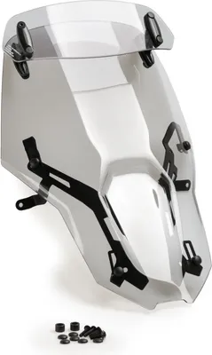 Produktbild von Puig Touring Honda Crf1100l Africa Twin 2023 Windschutzscheibe Mit Visier Silber Silber One Size