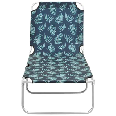 Produktbild von VidaXL 310331, Lounge, Gepolsterter Sitz, Stahl, Polyester, Mehrfarbig, 1890 mm, 580 mm