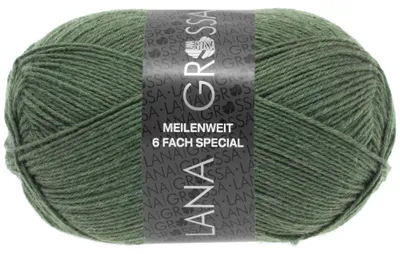 Produktbild von Lana Grossa - Meilenweit 6-fach 150g Unito 9221 lodengrün
