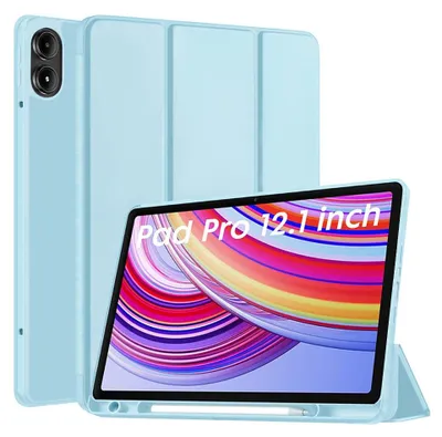 Zdjęcie produktu dla Techsuit Etui rysik Xiaomi Redmi Pad Pro Poco Pad - Jasnoniebieskie