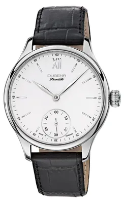 Produktbild von Dugena 7000116 Herren-Armbanduhr, Edelstahl-Gehäuse, Leder-Armband