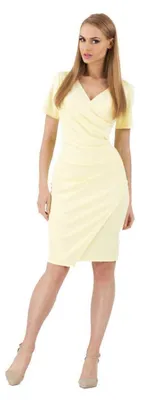 Produktbild von Damen Kleid Elegant; Gelb/M/38