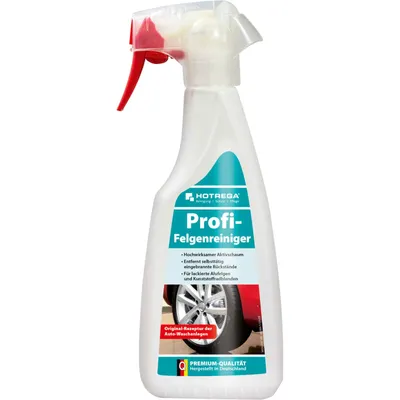 Produktbild von HOTREGA Profi Felgenreiniger 500 ml Sprühflasche - selbsttätige Felgen Reinigung
