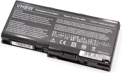 Produktbild von vhbw Akku kompatibel mit Toshiba Satellite P500-BT2G22, P500-BT2G23, P500-1F8, P500-BT2N20, P500-BT2N23 Notebook (4400 mAh, 10,8 V, Li-Ion)