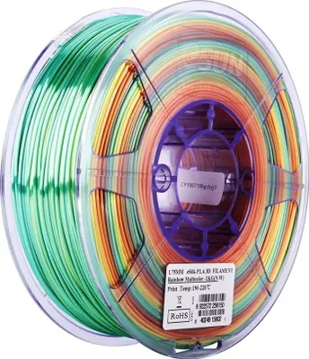 Obrázek produktu pro eSUN PLA Silk Rainbow 1,75 mm 1 kg