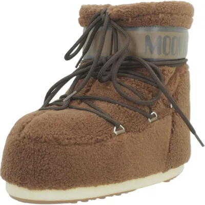 Image de Moon Boot Icon Low Fleece 14097000 004 Couleur Marron