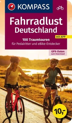 Immagine prodotto di KOMPASS Fahrradlust Deutschland 100 Traumtouren