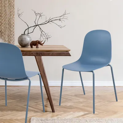 Produktbild von Stuhl HLO-CP121 blau