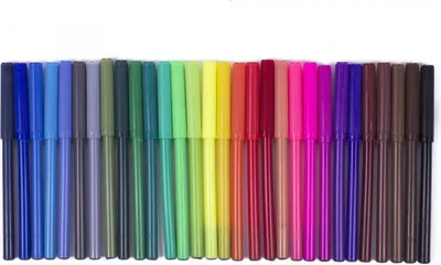 Produktbild von 30 tlg. Filzstifte Filzschreiber Fasermaler Buntstifte Malstifte Set