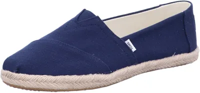 Produktbild von Toms Alpargata Rope Frauen Recycelt Le wand Vegane Schlupf Auf Turnschuhe Mar e – 6,5 UK - 39 EU - 8,5 US / Marine