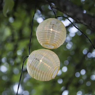 Produktbild von Star Trading 480-19, Leichte Dekorationskette, Beige, IP44, Schwarz, 10 Glühbirne(n), LED