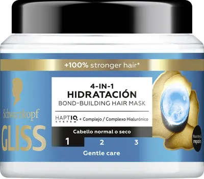 Productafbeelding van Schwarzkopf GLISS AQUA REVIVE herstellend haarmasker, 400 ml