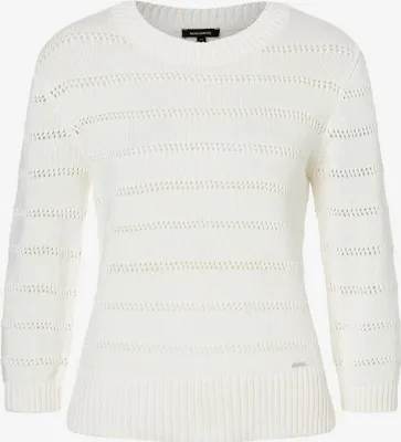 Produktbild von More & More Ajour Pullover, 3/4 Sleeve, off white 0041 0041 34