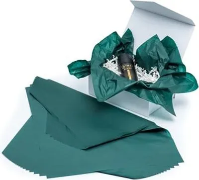 Image de Papier décoratif 20 g 50 x 70 cm bouteille verte – décoratif – 100 feuilles