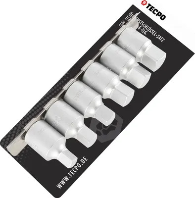 Produktbild von TECPO Öldienstschlüssel Satz 1/2" Öldienst Nüsse passend für Renault, Citroen und Peugeot 8-14mm