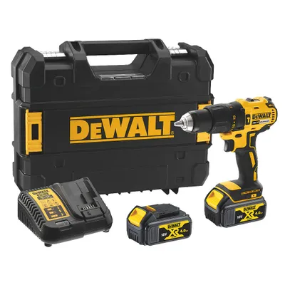 Image de DeWALT DCD778M2T Perceuse-visseuse à percussion sans fil 2 vitesses 18V 2 x 4Ah TSTAK