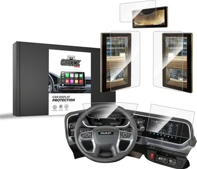 Produktbild von Keramische Autodisplayfolie für DAF XDC NGD, Grizz Protector