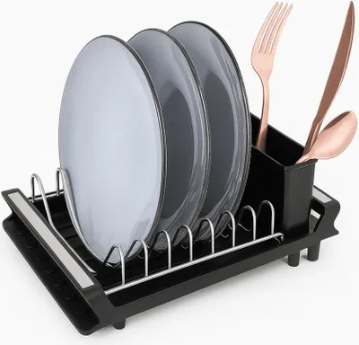 Produktbild von Berlinger Haus BH8892 Geschirrtrockner | Schwarz Rosgold