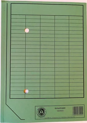 Produktbild von Umlaufmappe grün Karton DIN A4 Bürobedarf Herlitz 10844033