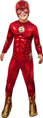 Produktbild von Flash - Kostüm - Jungen BN5658 (S) (Rot/Gold)