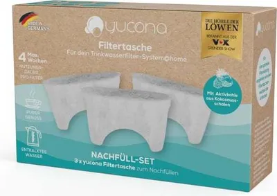 Produktbild von zestaw filtrów do wody yucona - zestaw 3 worków filtracyjnych