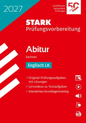 Produktbild von STARK Englisch LK - Abitur 2027 Sachsen - Prüfungsvorbereitung