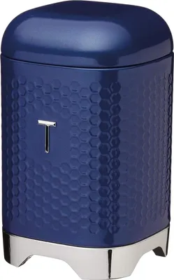 Produktbild von Kaffeezuckerstahlset 3-teilig Marineblau Stahl