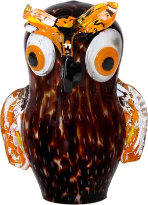 Produktbild von Eule Glasskulptur 21 cm