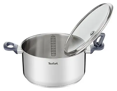 Produktbild von Tefal G7124414, 2,5 l, Rund, Edelstahl, Edelstahl, Keramik, Gas, Halogen, Induktion, 175 °C