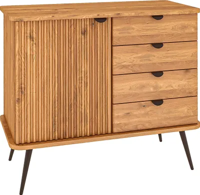 Produktbild von Kommode 97 cm breit in Eiche massiv geölt, KABALA-165