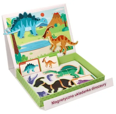 Produktbild von Adam Toys DINOSAURS Magnetpuzzle
