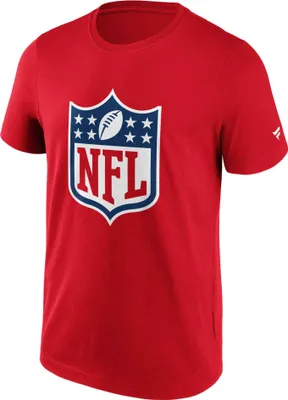 Produktbild von Fanatics - NFL Shield Primary Logo Graphic  T-Shirt : Rot L Farbe: Rot Größe: L