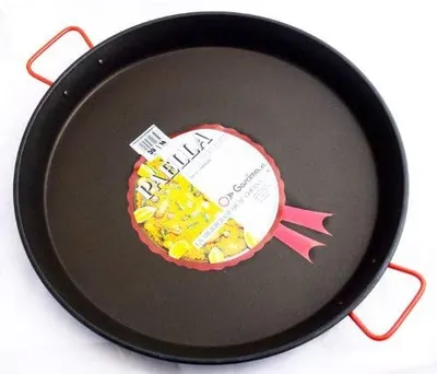 Zdjęcie produktu dla Walencka patelnia do paelli z powłoką nieprzywierającą dla 14 osób, 50 cm.