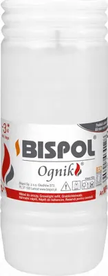 Produktbild von Bispol Ognik WP3 Kerzeneinsatz, 1 Stück, Paraffin