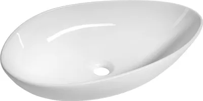Zdjęcie produktu dla Umywalka ceramiczna OVALI 61x34cm, biała