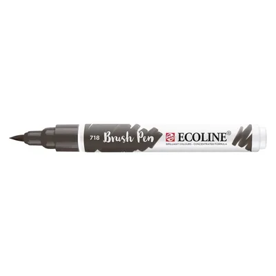 Obrázok produktu pre Talens Ecoline 718, 1 kusov, Šedá, Šedá, Biela, Kolo, atrament s vodným základom